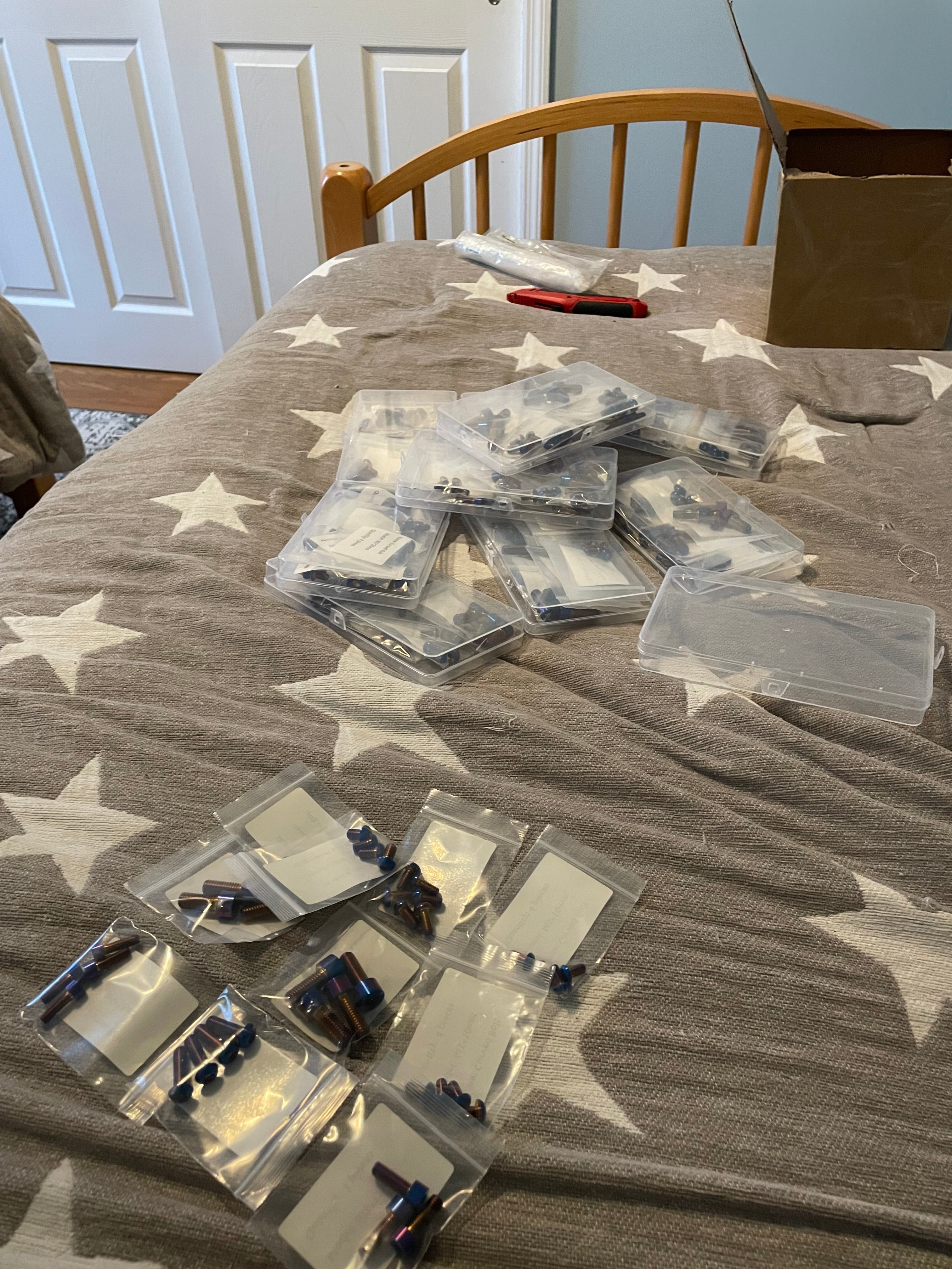 Full Titanium Kit Yozma (real titanium)